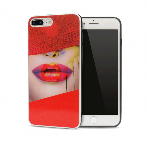 Wholesale iPhone 8 Plus / 7 Plus 3D Dynamic Change Lenticular Design Case (Kiss)